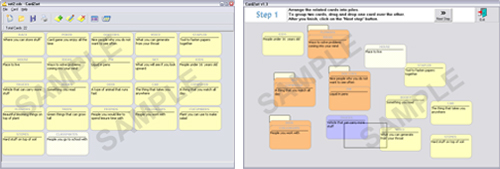Cardzort: Software para realização de Card Sorting
