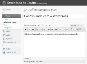 Contribuindo com o WordPress