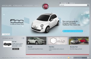 Novo portal da Fiat