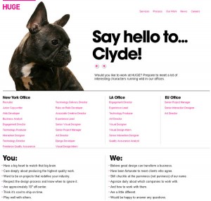 Site da Huge